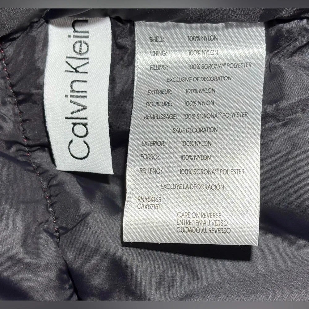 Calvin Klein Men’s Water Resistant Full Zip Snap Front Insulated Puffer Jacket